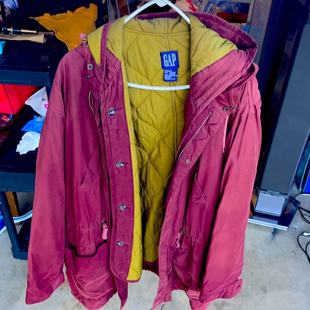 VINTAGE GAP 90s jacket DOUBLE LAYER